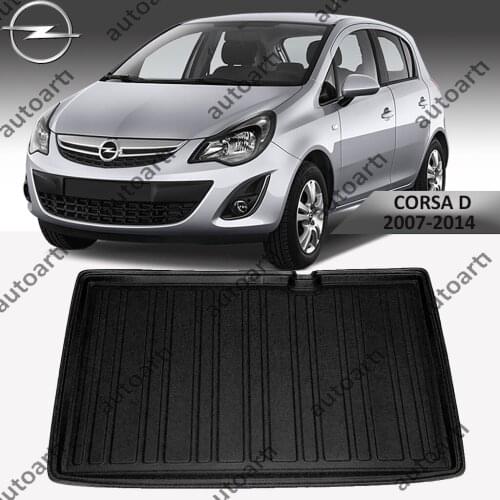 Opel Corsa D Luggage floor mat 2007 2008 2009 2010 2011 2012 2013 2014