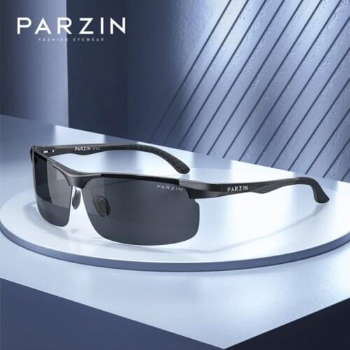 PARZIN Goggle Sunglasses Men Outdoor Sports Polarized Designer Sunglasses Driving Vintage Glasses Eyewear Gafas De Sol Hombre