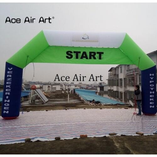 Customizable 7m W x 4m H new design inflatable start finish line arch,sport race arch gate for sale