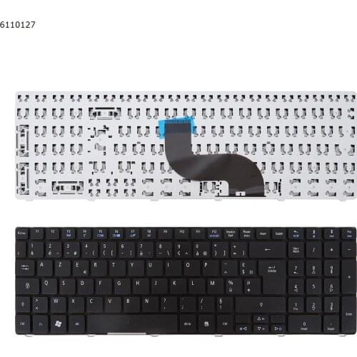 New FR French AZERTY Replacement Keyboard For ACER AS5741G BLACK Compatible with 5810T Without Foil