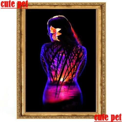 Full diamond painting Human landscape art diamond Square round 5d Diamond gift Mosaic puzzle Pattern Diamond Embroidery painting