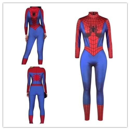 Superhero Sexy Jumpsuit Party Catsuit Character Venom Cosplay Costumes Halloween Women Bodysuit Fancy Tights Dress