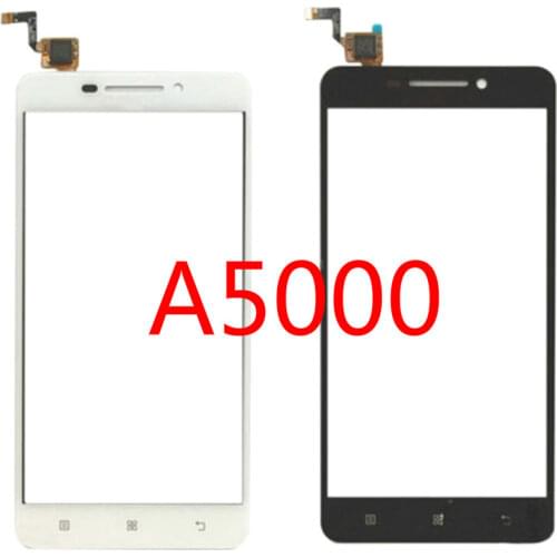 5.0'' LCD Display Touch Screen For Lenovo A5000 Touchscreen Panel Front Outer Glass Lens Digitizer Sensor Replacement Parts