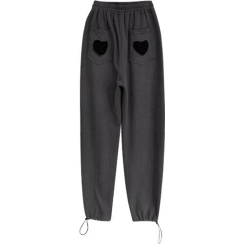 Spring 2021 Fashion Cotton Jogging Sweatpants Track Pants Casual Trousers Women Korean Harajuku All-Match Joggers Sports Pants