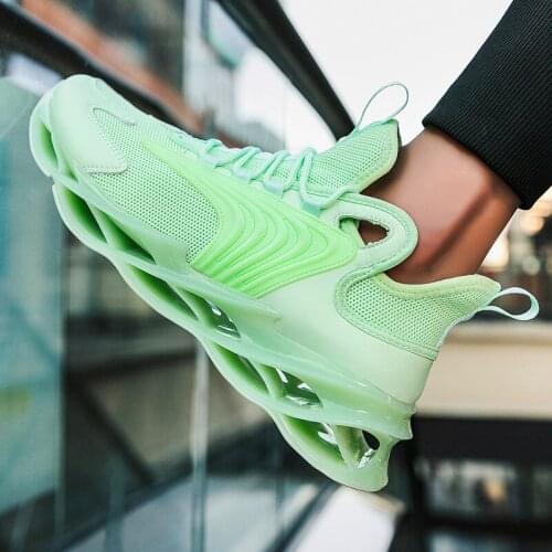 High-end light running shoes shock absorption sports shoes mens casual shoes New casual sports shock absorption wild trend shoes