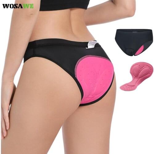 WOSAWE Women Cycling Shorts Skirt 5D GEL Padded mountain bike short Cycling Breathable Underwear MTB Shorts Tattoos dot spodenki