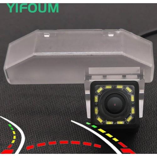YIFOUM HD Dynamic Trajectory Tracks Car Rear View Backup Parking Camera For Mazda 6 M6 Ruiyi GH GG GY RX-8 CX-9 TB Atenza GH