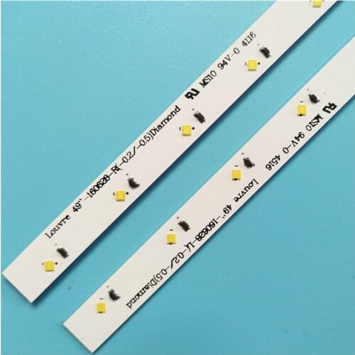 Louvre 49" LED Backlight Strips For Samsung UE49K5100AU UE49K5100AW TV Bars Kit LED Band V6LF_490SFA/B_LED31_-1-5_R0 Rulers Tape