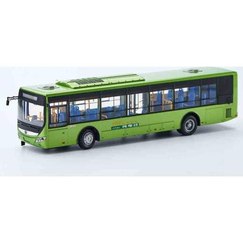 1:42 Diecast Model for Yutong E12 HEV City Bus Alloy Toy Miniature Collection Gifts ZK6120R41