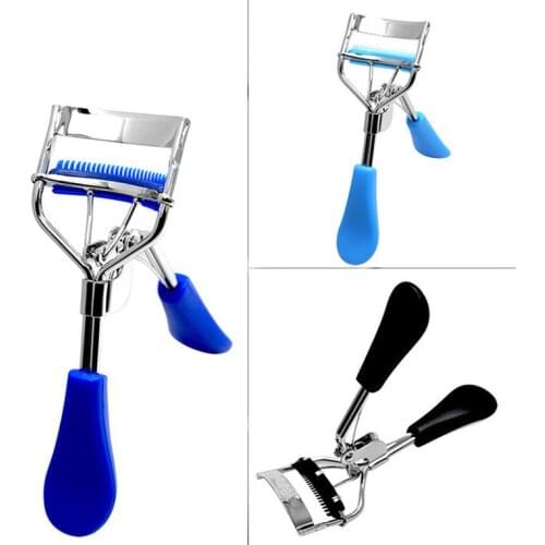 1 Piece Protable Colorful Eyelashes Curler Tweezer Curling Eye Lashes Clip Cosmetic Beauty Makeup Tool