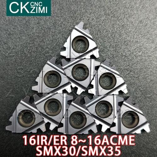 10P 16IR 16ER 8ACME 10ACME 12ACME 16ACME SMX30 SMX35 internal external thread turning tool Lathe CNC Carbide arbide Cutter Tools