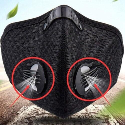 Automobile Anti Pollution Mask Breathing Valve Durable ABS Mask Valve Double Breathing Mask Valve Filter Accessories #2