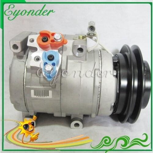 A/C AC Air Conditioning Compressor Cooling Pump for Toyota Landcruiser Prado LJ120 5L 88310-6A150 88320-6A091 88320-6A090