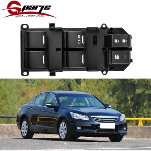 G-Parts 35750-TB0-H01 35750-TBD-H13 35750-TA0-A02 Electric Power Window Lifter Master Control Switch for Honda Accord 2008-2012
