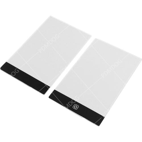 PDMDOG LED Diamond Painting Light Pad Lightpad Board Diamond Painting Accessories Tool Kits A3 A4 A5 Drawing Graphic Tablet Box