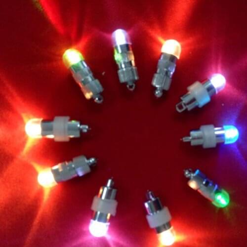 Led balloon light waterproof thread bullet ball decorative light bulb paper lantern led wick