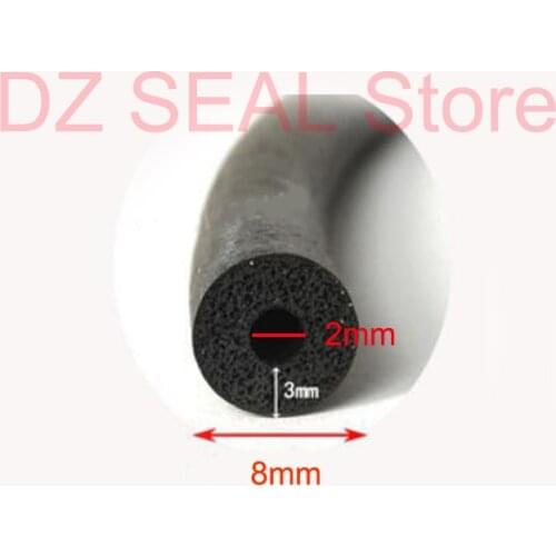 EPDM Rubber Foam Hose Rubber Pipe Foam Sealing Strip Car Door filler Strip