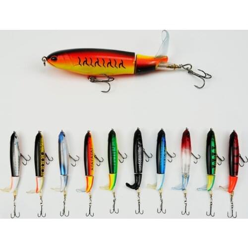 13g 15g 35g For Fishing Lure With Propeller Topwater Fishing Lure Artificial Hard Bait Soft Rotating Tail Fishing Accessories