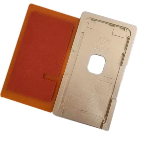 Precision Aluminium Mould for iPhone 8 8+ iPhone X Laminator Mold LCD Screen Laminating and Positioning Alignment Mat