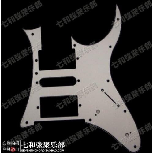 White 10 hole SHS Electric Guitar Pickguard Scratch Plate For Style with Screws guitar