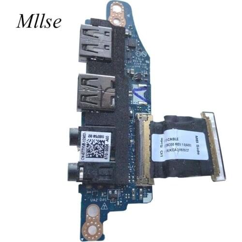 Free Shipping FOR Dell FOR 15 R2 USB AUDIO PORT BOARD LS-B758P 7TYV8 07TYV8 CN-07TYV8 Test OK