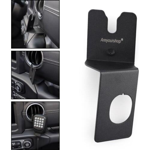 Artudatech 75WXST Two Way Radio Holder Walkie Talkie Bracket For Wrangler JL 2018 2019