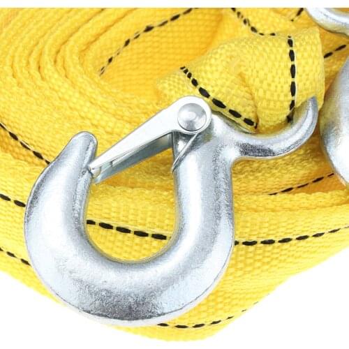 MagiDeal 4M Road Towing Strap Tow Rope Pull Strap Trailer Belt
