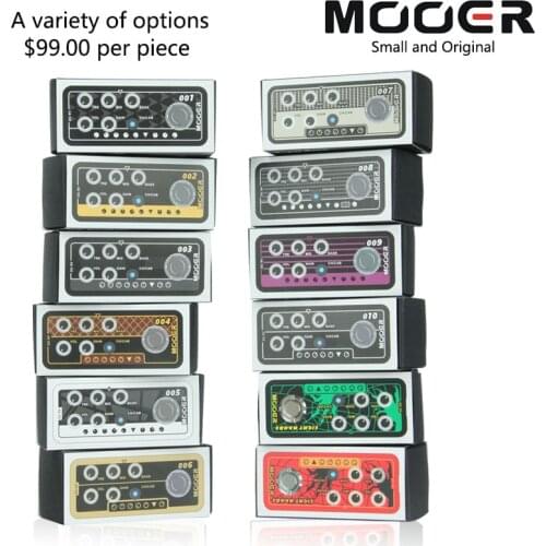 Mooer Micro Preamp effect pedal High quality dual channel Speaker cabinet simulation