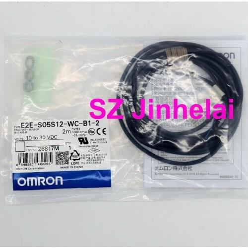 OMRON E2E-S05S12-WC-B1-2 Authentic original Proximity switch Proximity sensor 10-30VDC 2M