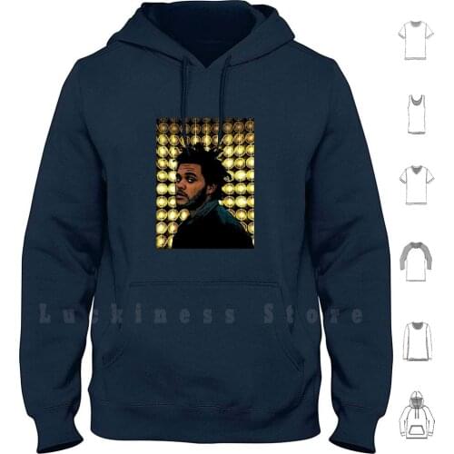 Blinding Lights Comic Hoodie Long Sleeve The Weeknd Tour The Weeknd After Hours The Weeknd New Album The Weeknd Merch