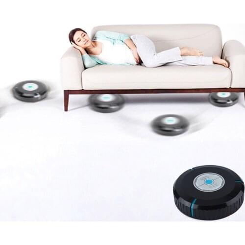 Drop Shipping Home Auto Cleaner Robot Microfiber Smart Robotic Mop Dust Cleaner Cleaning-black In Stock Drop Shipping Hot New