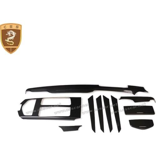 Maserati Interior Trim Real Carbon Fiber OEM Style For 2013-2016 Maserati Quattroporte M156 Original Car Styling Interior 00813