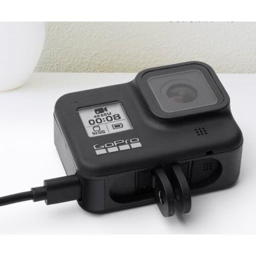 Replacement Rechargeable Side Cover Case Battery Lid Door Cover for GoPro Hero Black 8 Action Camera Accessories