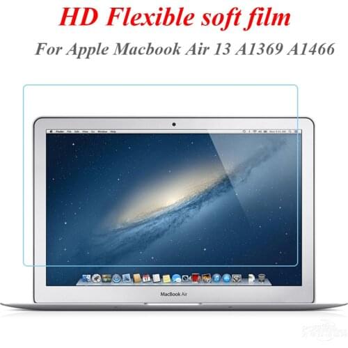 Laptop Screen Protector for Apple Macbook Air 13 Model A1466 0.18MM Flexible Protective Film for 13 inch MacBook Air 13 NoteBook