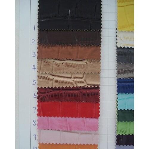 1.1mm thick/ fabric leather pu soft bag diy/ crocodile fabric/ synthetic leather wall soft leather fabric/ waterproof fabric