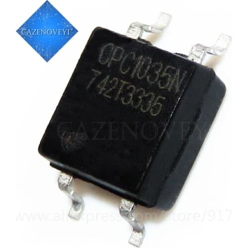 2pcs/lot CPC1035 CPC1035N Package SOP-4 CPCLARE high-speed optocoupler SOP4 In Stock