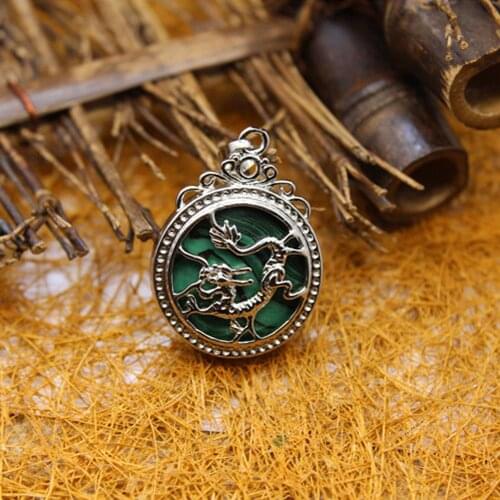 6pcs Natural Stone hollowed-out red jaspers dragon beads pendant Healing Quartz Treat Crystal Charm for Jewelry Making Free