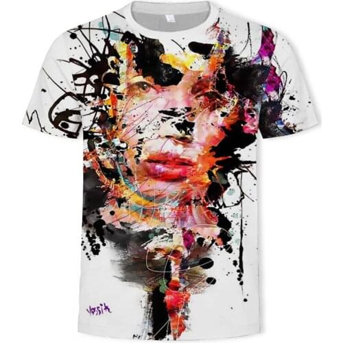 Shark T-shirt mens fashion summer T-shirt funny T-shirt short sleeve casual shirt T-shirt plus size mens 3d printed flower T-s