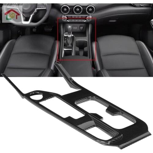For Nissan Sylphy 2020 Gear Box Panel Water Cup Holder Frame Decoration Cover Trim Car Styling