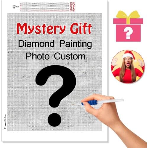 Evershine Mystery Diamond Painting Photo Custom 5D DIY Full Square Round Diamond Embroidery Cross Stitch Rhinestones Art Gift