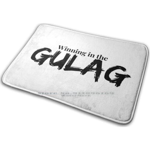 Winning In The Gulag Mat Rug Carpet Anti-Slip Bedroom Entrance Door Mat Warzone Gaming Gamer Streamer Gulag Modern Warfare