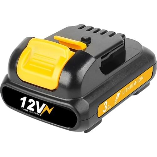 Turpow 3.0mAh Li-ion Battery For Dewalt 12V DCB120 DCB121 DCB123 DCB125 DCD710 DCF813 DCF815 DCF610 DCB100 DCT410S power tool