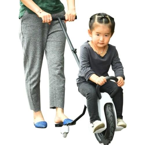 New child cool hand push balance car inflatable unicycle push scooter 3 wheels baby trolley