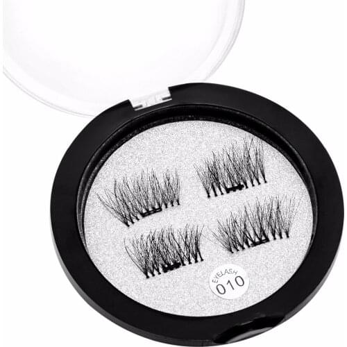 3D Volume Lashes Magnet Lash Natural Long Magnetic False Eyelash Extension Popular Makeup Tool 010