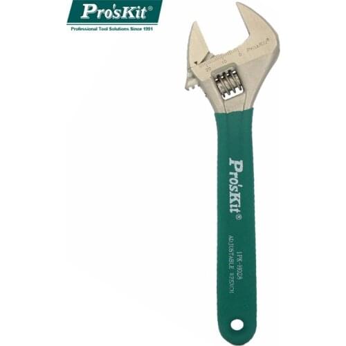 Proskit 6'' / 8'' Adjustable Universal Spanner Anti-slip Alloy Adjustable Wrench