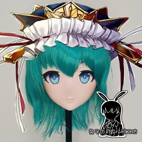 RB9102)Full Head Quality Handmade Female/Girl Resin Japanese Anime Cartoon Character Cosplay Kigurumi Mask