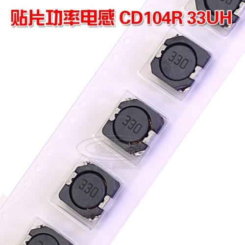 SMD Inductors CDRH104R 33UH Screen Printing 330 Shield Power Inductors CD104R 10*10*4