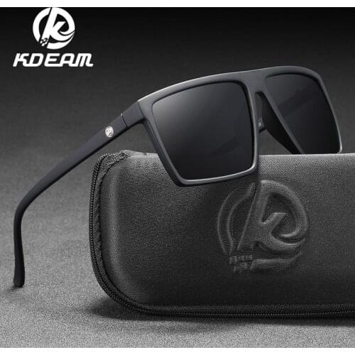 KDEAM High Performance Square Polarized Sunglasses Summer Beach Driving Travel Sunglasses Fashion Eyewear Kd693 Dropshipping