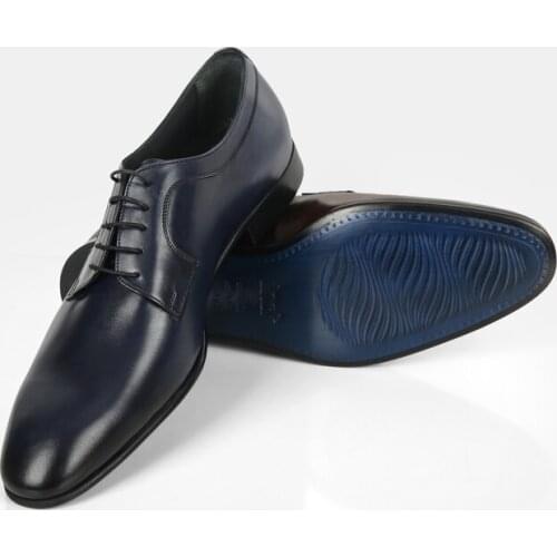 Modern Comfortable Stylish Four Season Mens Shoes Hand Painted Personalized 100% Genuine Leather