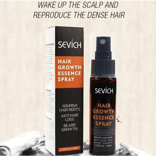 Sevich 30ml Polygonum multiflorum Hair Growth Spray Herbal Oil Essential Help For Hair Loss Treatment Fast growth Hair Spray